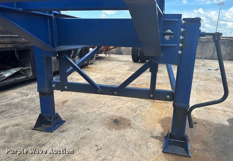 image for item YA0596 2023 RO-ME MX-GN-40 container chassis trailer