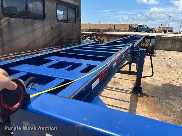 image for item YA0596 2023 RO-ME MX-GN-40 container chassis trailer