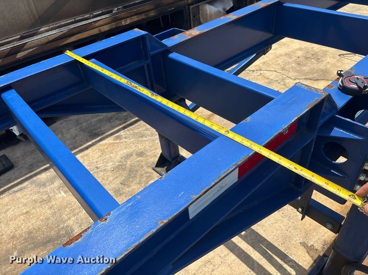 image for item YA0596 2023 RO-ME MX-GN-40 container chassis trailer