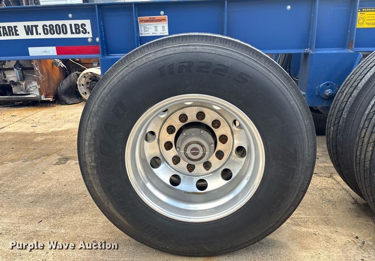 image for item YA0596 2023 RO-ME MX-GN-40 container chassis trailer