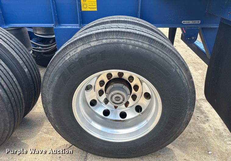 image for item YA0596 2023 RO-ME MX-GN-40 container chassis trailer