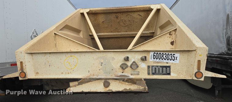 image for item YA0777 1994 Corn Belt bottom dump trailer