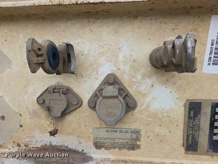 image for item YA0777 1994 Corn Belt bottom dump trailer