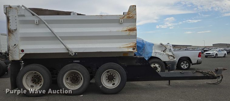 image for item YA0778 2021 Workman end dump pup trailer