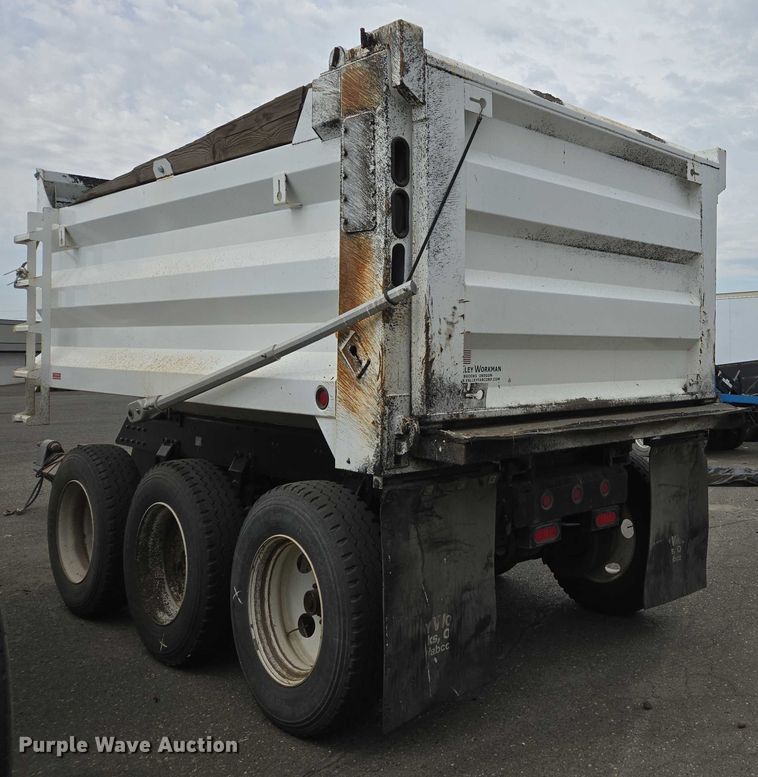 image for item YA0778 2021 Workman end dump pup trailer