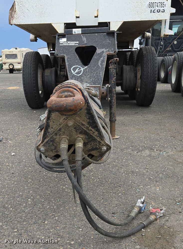 image for item YA0778 2021 Workman end dump pup trailer