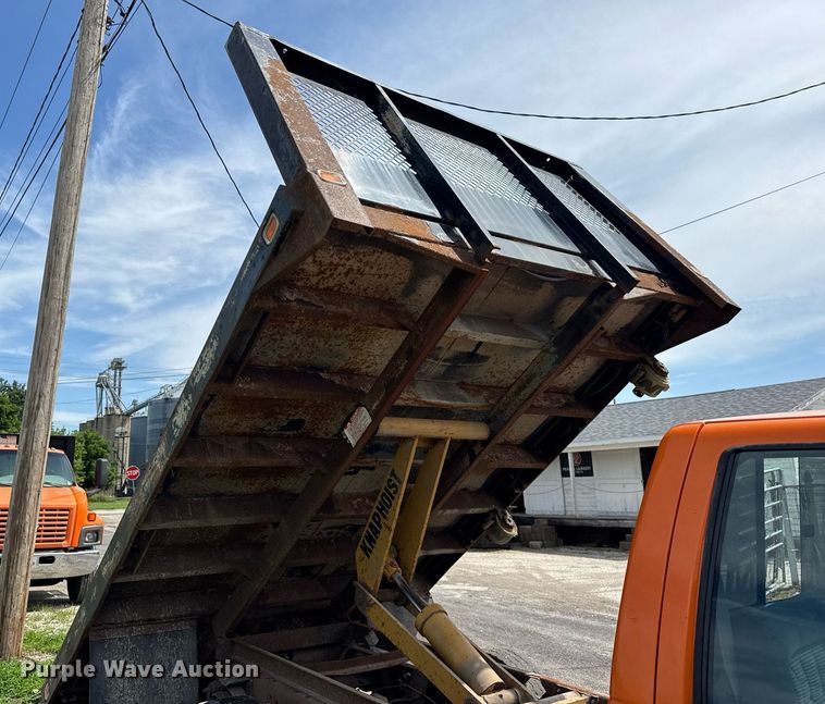 image for item DJ9659 2000 Chevrolet C3500 dump flatbed pickup truck