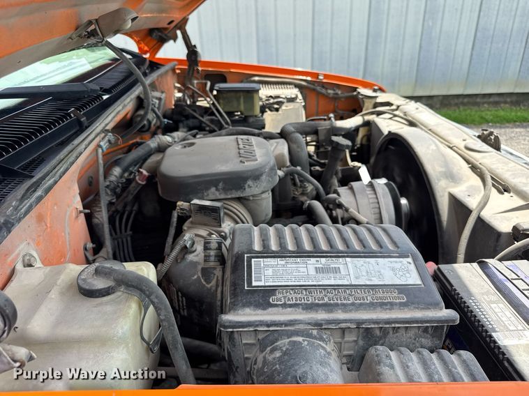 image for item DJ9659 2000 Chevrolet C3500 dump flatbed pickup truck