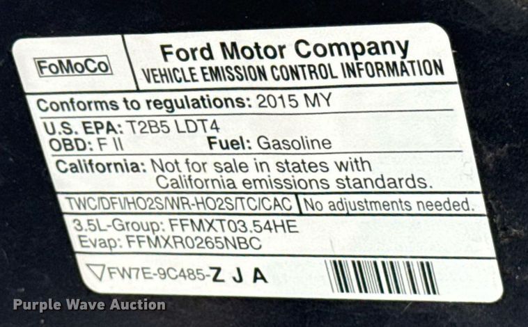 image for item DO7197 2015 Lincoln Navigator SUV