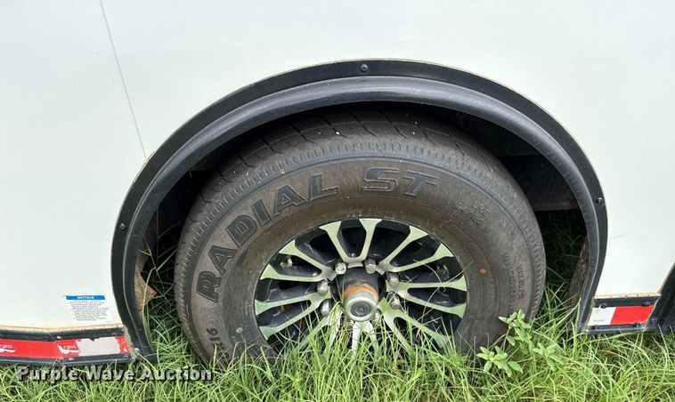 image for item DO7198 2023 Forrest River Continental TXNS8.528TA4 enclosed cargo trailer