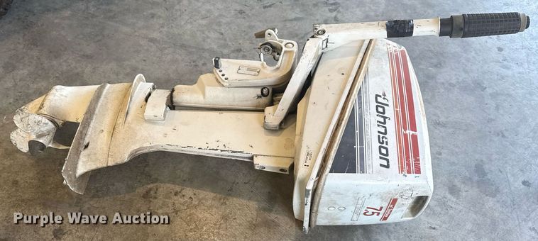 image for item DS3829 Johnson JSRCSS outboard engine