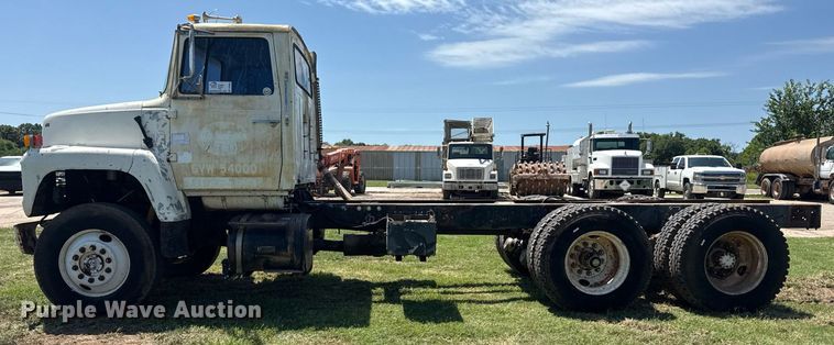 image for item DS3843 1982 Ford LNT8000 truck cab and chassis