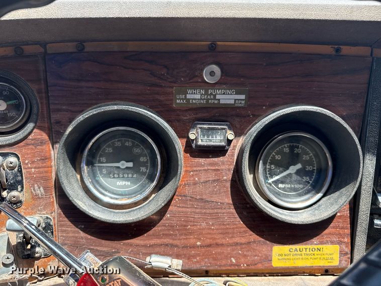 image for item DS3843 1982 Ford LNT8000 truck cab and chassis