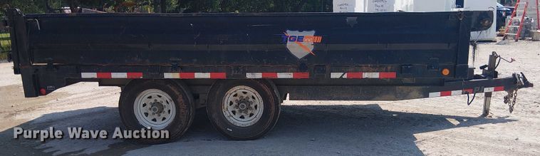 image for item DS3859 2015 PJ Trailers D8142 dump trailer