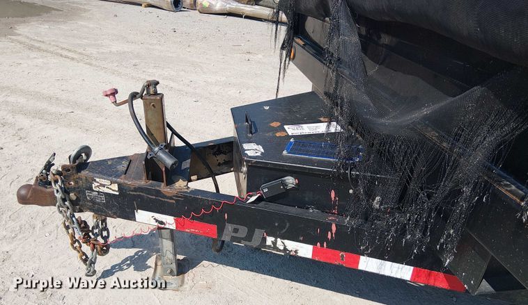 image for item DS3859 2015 PJ Trailers D8142 dump trailer