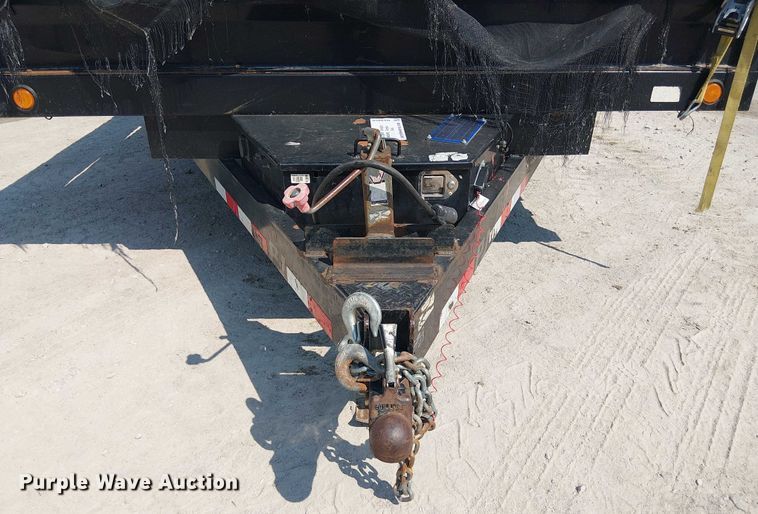 image for item DS3859 2015 PJ Trailers D8142 dump trailer