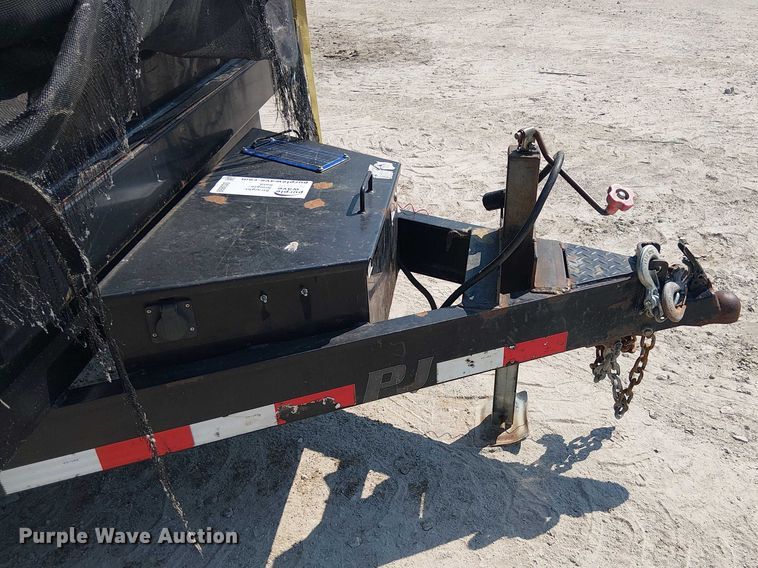 image for item DS3859 2015 PJ Trailers D8142 dump trailer