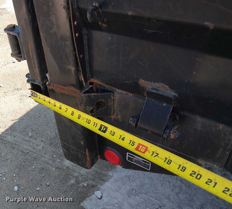 image for item DS3859 2015 PJ Trailers D8142 dump trailer