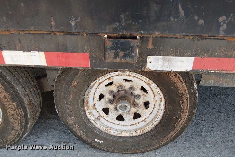 image for item DS3859 2015 PJ Trailers D8142 dump trailer