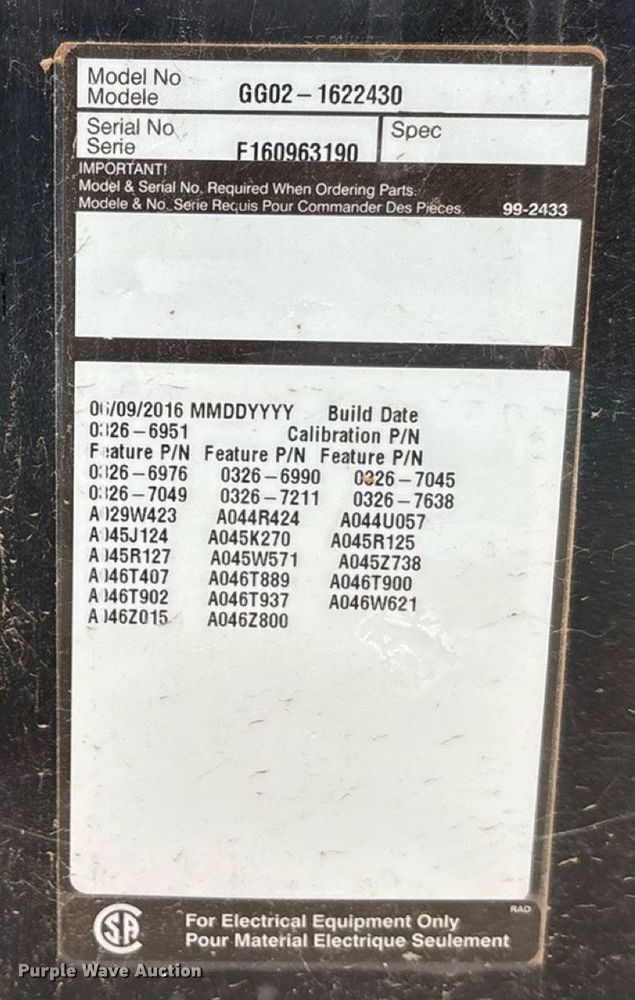 image for item DT6687 Cummins C25 N6 generator