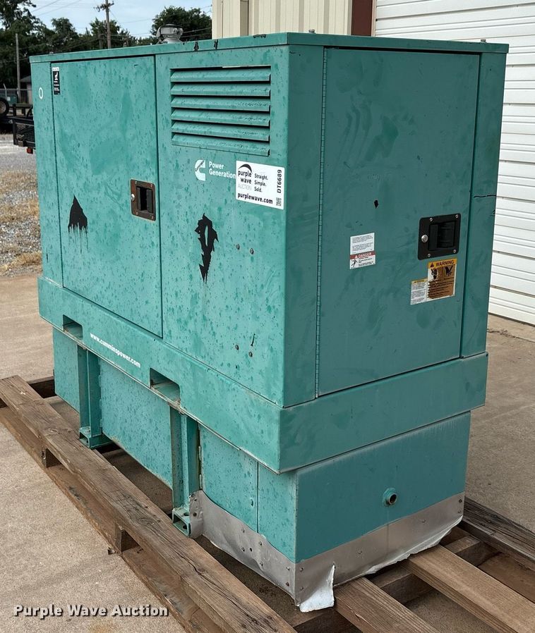 image for item DT6689 Cummins DKAE-5879763 generator