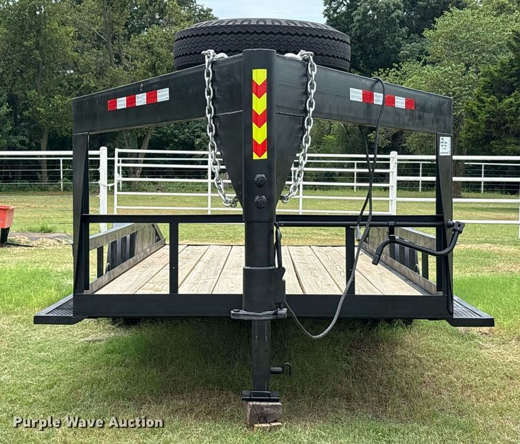 image for item DT6702 Shop built equipment trailer