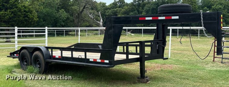 image for item DT6702 Shop built equipment trailer