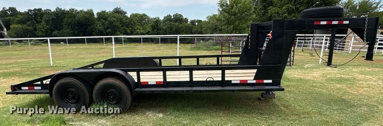 image for item DT6702 Shop built equipment trailer