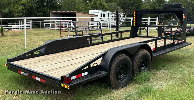 image for item DT6702 Shop built equipment trailer