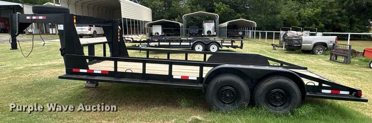 image for item DT6702 Shop built equipment trailer