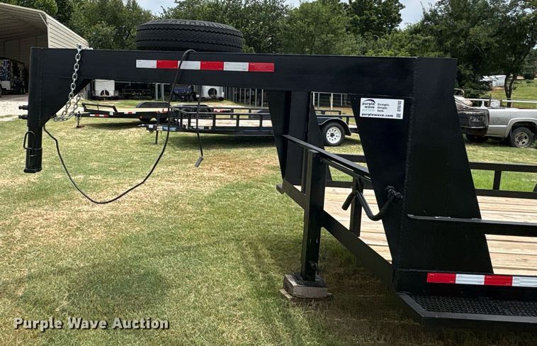 image for item DT6702 Shop built equipment trailer