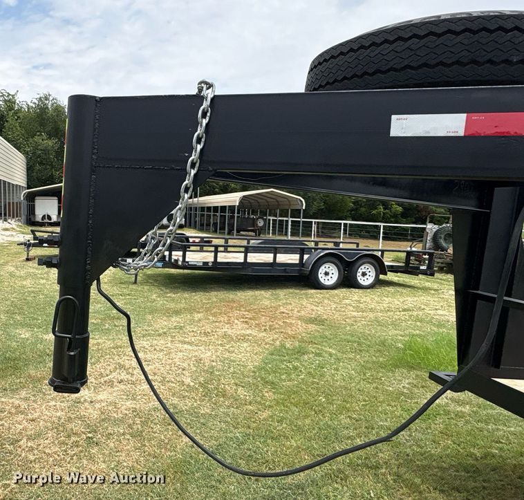 image for item DT6702 Shop built equipment trailer