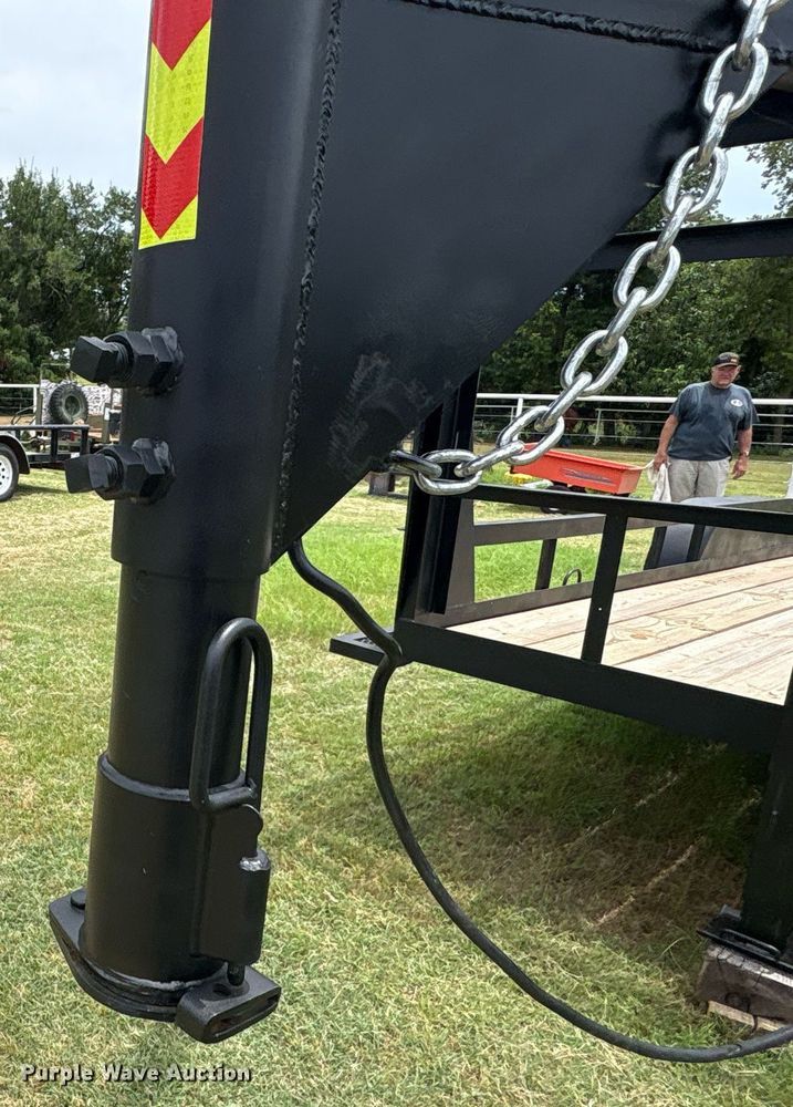 image for item DT6702 Shop built equipment trailer