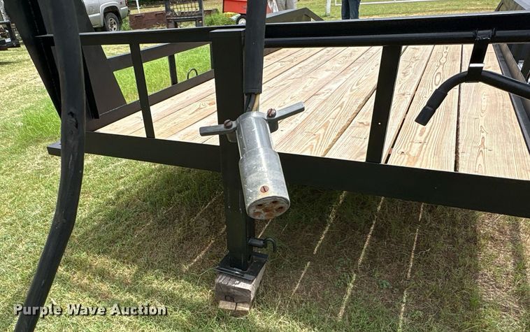 image for item DT6702 Shop built equipment trailer