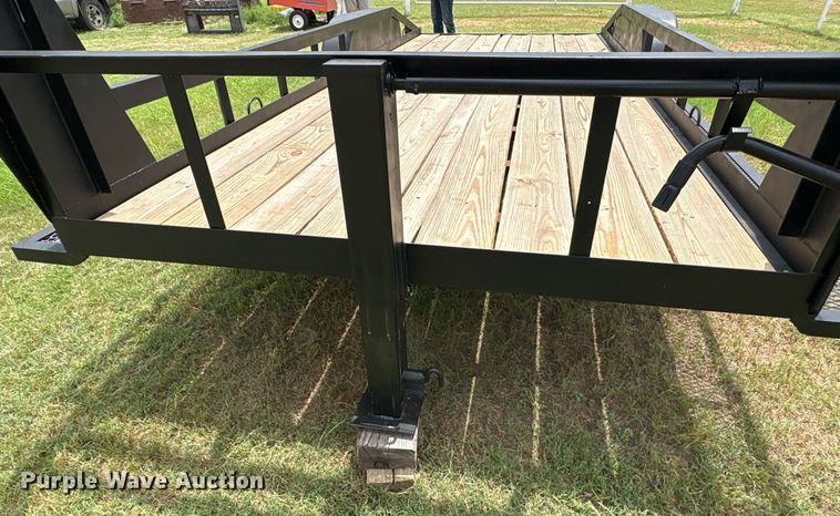 image for item DT6702 Shop built equipment trailer