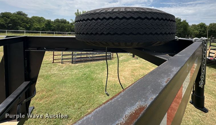 image for item DT6702 Shop built equipment trailer