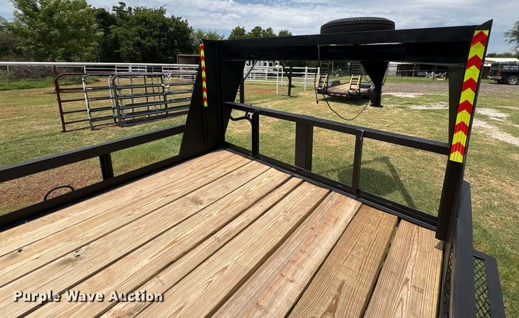 image for item DT6702 Shop built equipment trailer