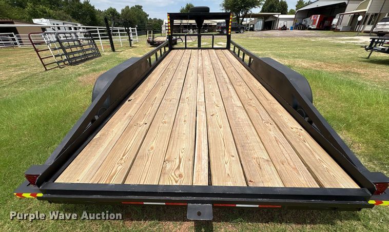 image for item DT6702 Shop built equipment trailer