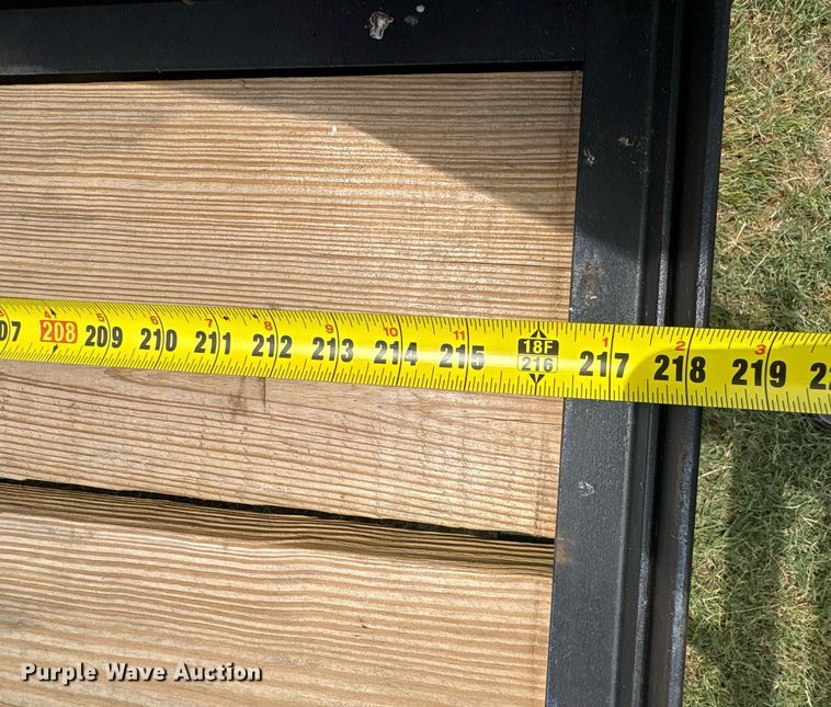 image for item DT6702 Shop built equipment trailer