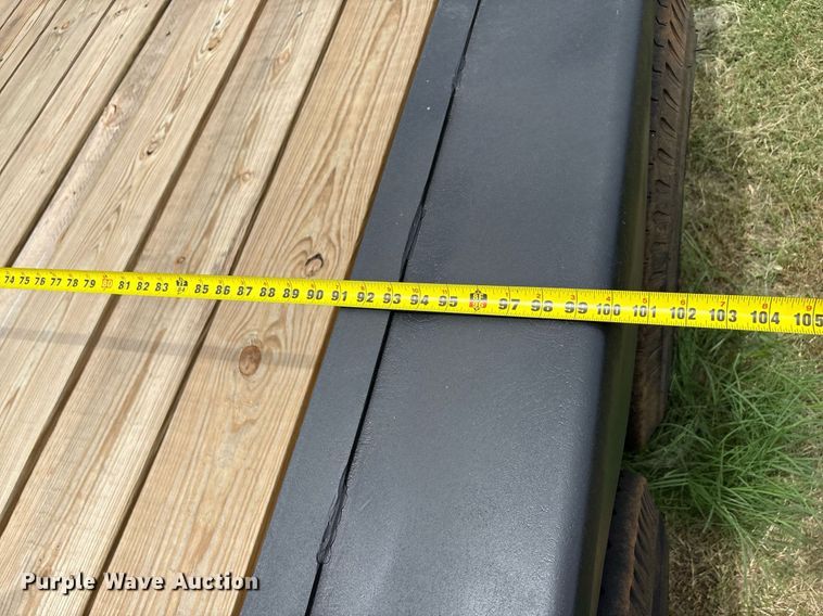 image for item DT6702 Shop built equipment trailer