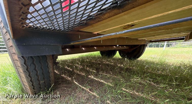 image for item DT6702 Shop built equipment trailer