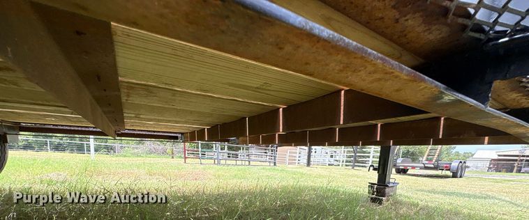 image for item DT6702 Shop built equipment trailer