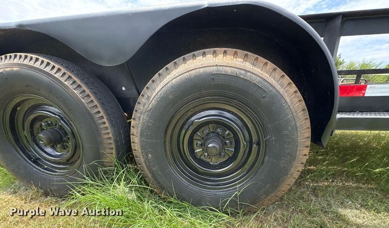 image for item DT6702 Shop built equipment trailer