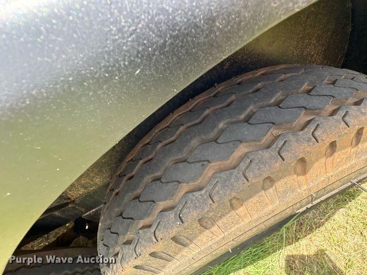 image for item DT6702 Shop built equipment trailer