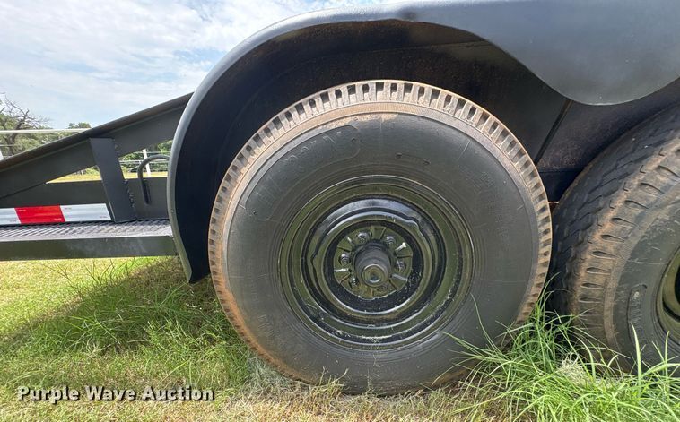 image for item DT6702 Shop built equipment trailer