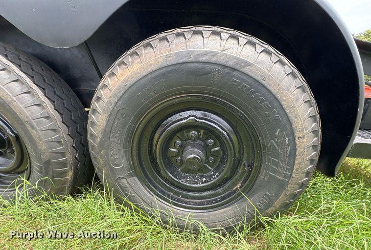 image for item DT6702 Shop built equipment trailer