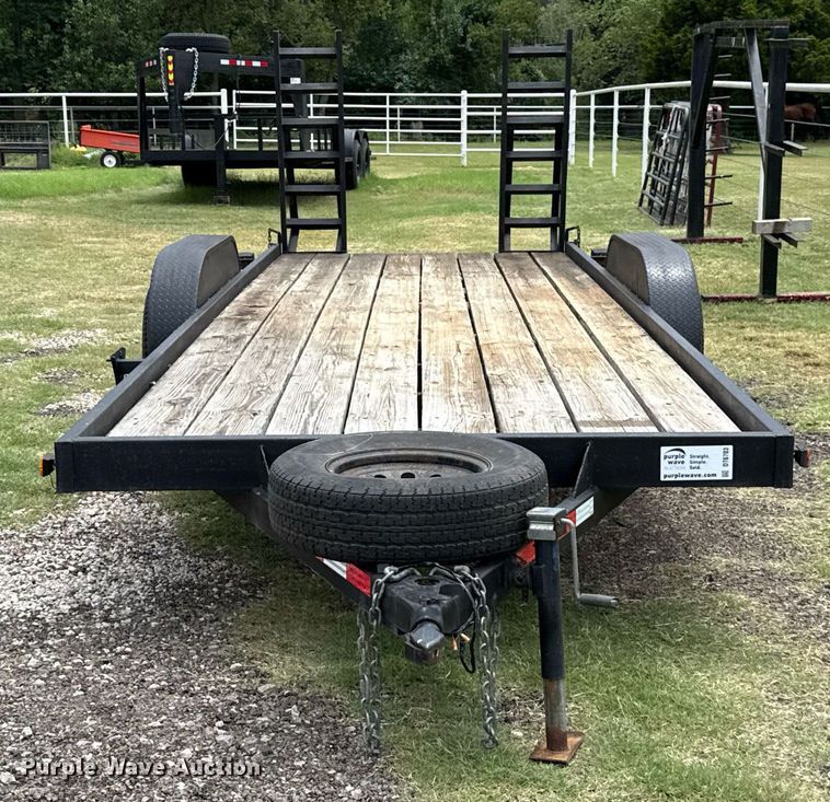 image for item DT6703 Shop built equipment trailer