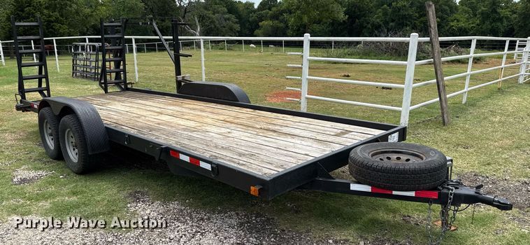 image for item DT6703 Shop built equipment trailer