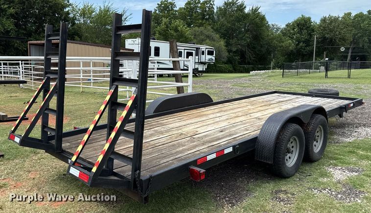 image for item DT6703 Shop built equipment trailer