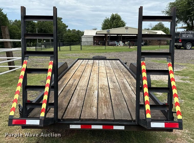 image for item DT6703 Shop built equipment trailer